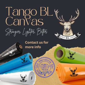 Tango BL Blue Canvas (Without CC Powder) 0.12mm (50FT)