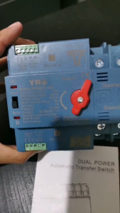 YRO ATS 125A 2P 220V Dual Power Automatic Transfer Switch