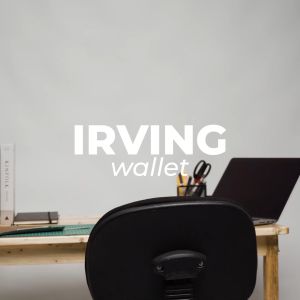 VONA Irving Wallet - Dompet Pria Kulit PU Pendek Lipat 3 Ruang