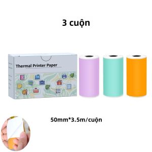 Máy In Nhiệt Mini Không Dây Di Động 203DPI Để Ghi Chú Nhật Ký Hóa Đơn Công Việc Đồ Thủ Công DIY - Máy Tạo Nhãn Kết Nối Bluetooth