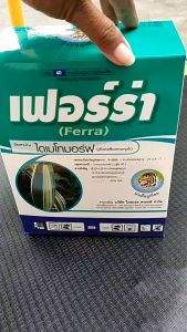 ขายยกลัง เฟอร์ร่า ขนาด 500 กรัม ยกลัง 12 กล่อง ไดเมโทมอร์ฟ50%WP สารเดียวกับ ฟอรัม เก่งโรคใบลายในข้าวโพด ราน้ำค้าง ใบจุด ใบไหม้ ตากบ ตาเสือ ใช้ในพืชผักผลไม้ทุกชนิด npkplant