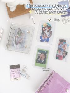 Transparent PVC A7 Notebook Storage Bag