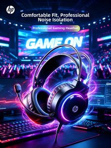 HP | Wired Gaming Headset with Microphone