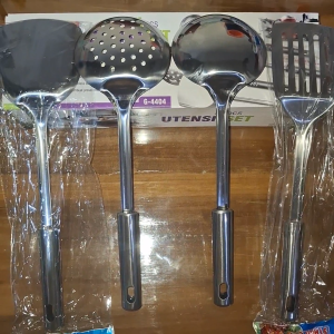 Alat Masak Spatula Stainless Steel Set 4 Pcs GSF-4404 | Sutil Sodet