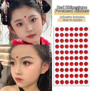 TINGGEHUA | Glitter Face Stickers for Girls Facial Decoration