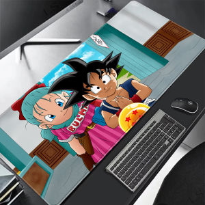 Bandai | Mouse Pad Dragon Ball Bulma Goku Game Rubber Anime Mini Pc Keyboard Laptop Computer Speed Desk Mat Gaming Acessories Mousepad