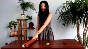 Wallpaper Lemari 60X100CM Premium Stiker Meja Motif Serat Kayu