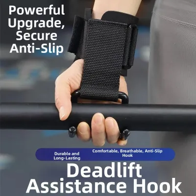 Fitness Pull-Up Assist Hook Single Bar Hanging Bracket Reinforced Metal Hanging Bar Mens Wrist Support Auxiliary Device