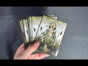 60 PCS Art Anime Card Sleeves for MTG 67×92mm Standard Size Top Loading Board Game Trading Card Sleeves Card Protector Compatible with TCG/PTCG(Overlord)