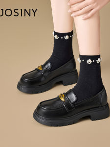 Josiny | Elevating Thick Sole Womens Loafers