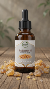 Organic Castor Oil for Hair Growth Eyelashes & Eyebrows 100% Pure Cold-Pressed 60ml and 120ml and Organic frankincense oil 100ml