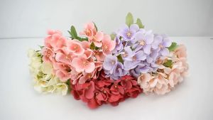 Buket Bunga Azalea / Dekorasi Bunga Plastik / Bunga Artificial Azalea