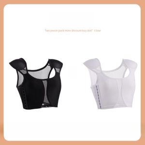 MiiOW | เสื้อชั้นในเซ็กซี่แขนบานหลวมสำหรับผู้หญิง ป้องกันการหย่อนคล้อย ทรงเข้ารูป ไร้ตะเข็บ ดีไซน์หลังเปิด เสื้อชั้นในแบบเกาะอก