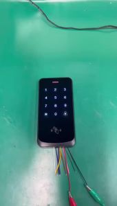 Bàn Phím Truy Cập RFID 125Khz Chống Nước Ngoài Trời Bảng Điều Khiển Màn Hình Cảm Ứng Bàn Phím Điều Khiển Truy Cập Độc Lập Wiegand 26/34 DC12V Để Bảo Mật
