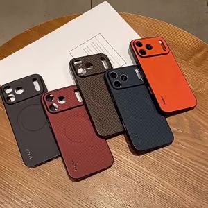 Busienss Luxury Mark Stripe Pattern Phone Case For Google Pixel 10A 10 Pro XL 9 8 7 6 Pro 9A 8A 7A 6A Magnetic Shockproof Cover