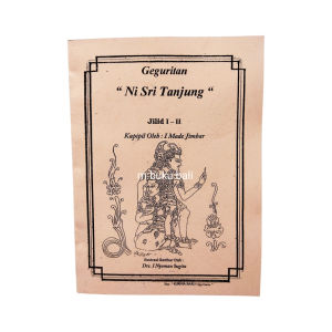 Buku Geguritan Ni Sri Tanjung