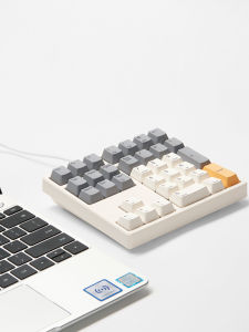 Magic Egg MF34 Key Mechanical Digital Mini Keyboard QMK via Custom RGB Plug And Play Axis Computer External USB Interface Keyboard