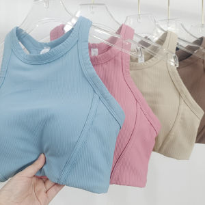 Áo Tập Thể Dục Một Mảnh Chống Sốc Nhanh Khô Chạy Bộ Thể Dục Áo Ngực Thể Thao Ngoài Trời Áo Tập Yoga