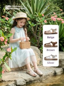 TONGMENGQINGTIAN | Summer New Girls Sandals Can-Get-Wet