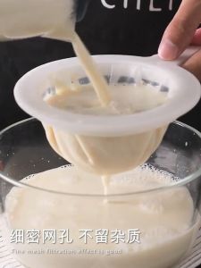 100/400 Mesh Juice Soymilk Coffee Filter/Nylon Fine Colander Strainer Spoon for Kitchen Strainer