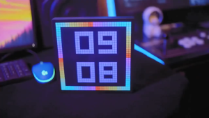 Smart LED Matrix Pixel Display RGB DIY Graffiti Bluetooth App Control For Gaming Room Decor
