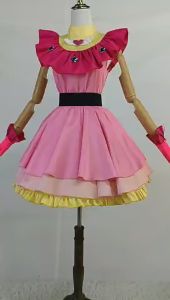 Hoshino Ai Oshi No Ko Ai Hoshino Anime Cosplay Costume Full Set Pink Dress Halloween Suit