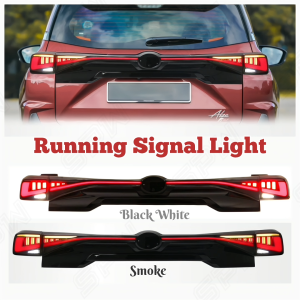 Perodua Alza (Facelift 2022-2026) V2 Lexus Tail Lamp Tail Light Dynamic LED Running Signal Brake Light Lamp All New Alza D27A 2022 2023 2024 2025 2026
