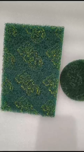 Spon Hijau 3M Kasar Amplas Stainless Lembaran Spon Kasar Hijau