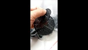 JCLSGP Plastic Mesh Flower Pot Hole Cover Drainage Hole Mesh - Prevents Soil Leakage and Enhances Drainage