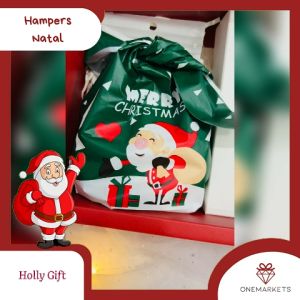 Hampers Natal Kado Snack Realfood HOLLY GIFT - Minuman Sehat Walet Christmas Gift - HNTL007