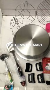 Panci Toyopot Serbaguna Tutup Datar Free Tutup Kaca Panci Ajaib Panci Serbaguna Oven dan Kukus Oven Panci Serbaguna Pemanggang Bolu