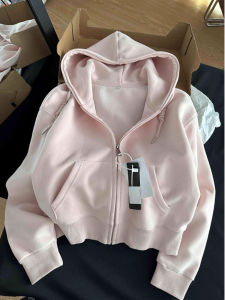 SHUQINGLAI | Autumn Casual Hooded Zippered Jacket