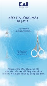 Kéo Làm Đẹp Nữ Kai KQ3113 ( 03070- 1 Vỉ 1 Chiếc )
