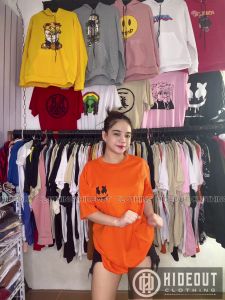 HIDEOUT Fashion: Oversized Comfy Summer Shirts & Korean Style T-Shirts