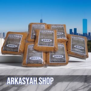 DEMPUL AIR KAYU JATI 1 KG WATERBASE SUPER REKAT CEPAT KERING 7 PCS