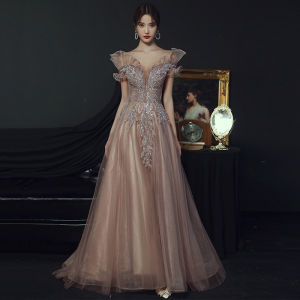 Formal Evening Dress For Women Banquet Classy Wedding Dinner Plus Size Female Long Dresses