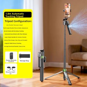 GUANQU | AI Tracking Stabilizer 360° Rotatable Selfie Phone Mount