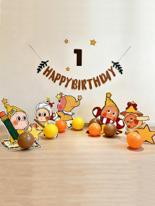 XIHUDIE | Child Birthday Party Decoration Star Theme Background Board
