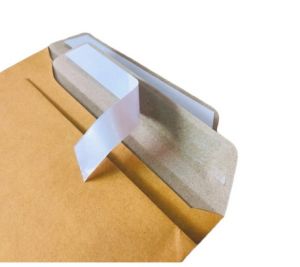 ซองเอกสารสีน้ำตาลฝาเทปกาวซิลิกอนขนาด 11x16 นิ้ว (50 ใบ)