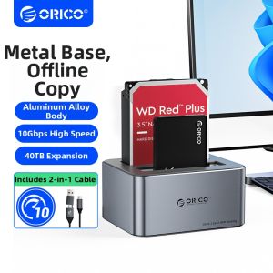 Orico | Five-Bay External Hard Drive Enclosure for 2.5/3.5 Inch Disks Off-Line Copying