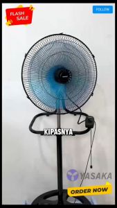 Kipas Angin Tornado 12 inci 3IN1 Yasaka Type-1218 I Stainless steel Kipas Angin Variable Speed Kipas Angin Untuk Dinding Dan Meja Kipas Angin Hemat Energi 50W - Lazada