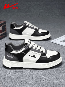 Warrior | Versatile Thick-soled White Shoes Soft Bottom