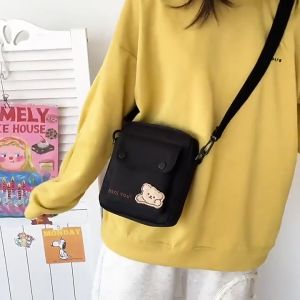 TASNOVAKU - Tas Selempang Wanita Missyou Mini Slingbag Kanvas