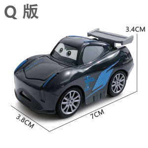 Takara Tomy | Cars Toy Lightning Mcqueen Mater Cruz Ramirez Jackson Storm Sheriff Cute Cartoon Alloy Diecast Pull Back Power Spring Toy Car