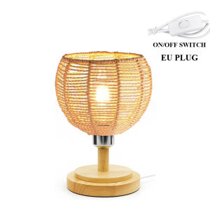 Boho Wicker Chandelier Rattan Pendant Lamp Kitchen Island Farmhouse Pendant Lighting with Hand Woven Wicker Shade Light Fixtures