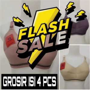 GROSIR CUCI GUDANG ISI 3 PCS BH WANITA DEWASA SPORT BRA BH/BH MURAH MERIAH