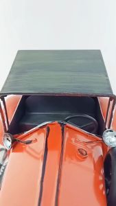 [ Woosilver ] Xe mô hình mô tô cổ điển màu đỏ nổi bật MHX-0015