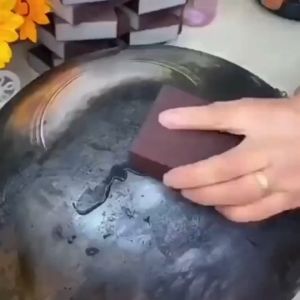 Sanding Block Sponge #80/120/180/240/320/500/800 Polishing Sandpaper Sanding Pad Brick Metal Polish