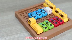 ส่งจากไทย 🚗เกมหาทางออก ที่จอดรถ ฝึกลอจิก IQ วางแผน แก้ปัญหา Logic game Car Parking sliding blocks