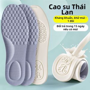 JVBV | Đế Giày Bằng Cao Su Chống Khử Mùi Thông Khí Chống Khuẩn